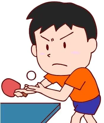 下回転サーブにうまく下回転がかからない場合のチェックポイント